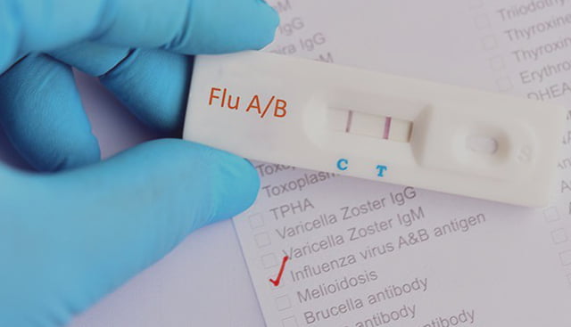 Rapid flu testing